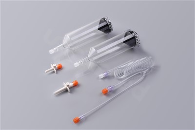 200 ml/200 ml Medtron CT fecskendő